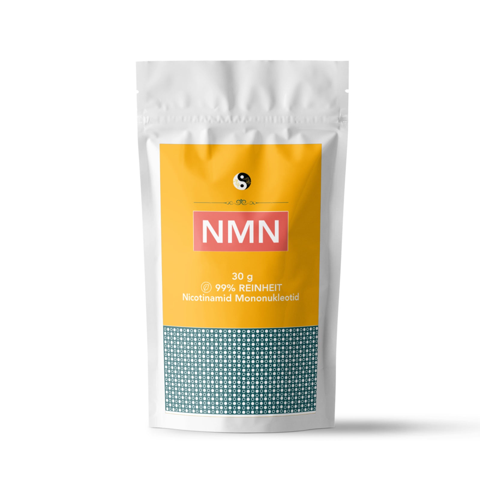NMN - TCM-Pharmatrade | hochreines Nicotinamid Mononukleotid Pulver | Geschmack SÜSS |>99% zertifizierte Reinheit | Bio-aktive Formel | laborgeprüft in Deutschland | für Hunde & Katzen geeignet (30g)