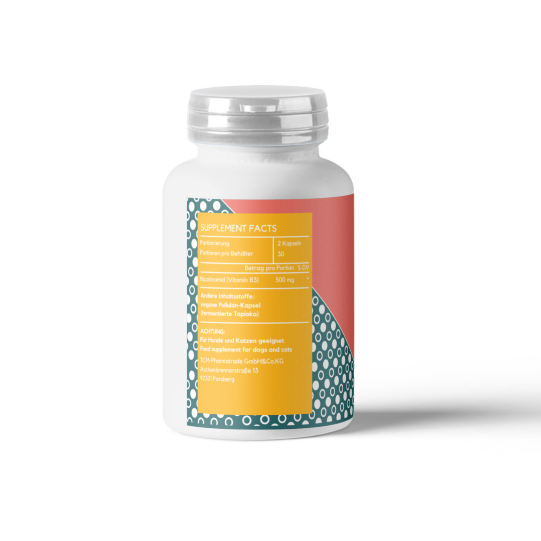 PURES NMN Kapseln - 60 Stück - 500 mg/Kapsel TCM-Pharmatrade LABORGEPRÜFT Nicotinamid Mononukleotide Anti-Aging mehr Energie…